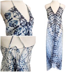 WET BRAND GREEK TILE RESORT BEACH DRESS COVER UP NWT SIZE M/L